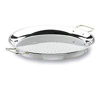 Lacor 60146- Padella per paella valenciana inox 46 cm