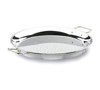 Lacor 60160- Padella per paella valenciana inox 60 cm