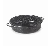 Lacor - 60192 - Mini Iron Pan - Smalto smaltato - Perfetto per la presentazione di Tapas e Razioni - Ø12cm - Antiacido.