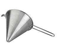 Lacor 60322P Asta Cinese, 22 cm, Argento | Utensile professionale duraturo; progettato per prestazioni ottimali e una pulizia rapida in lavastoviglie