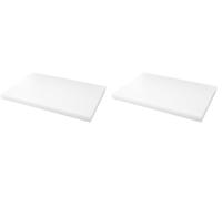 Lacor 60407- Tagliere polietilene HD 60x40x3 cm (Confezione da 2)