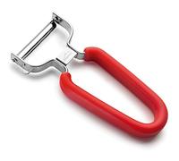 Lacor 60547 - Manico in gomma liscia "Y" - Rosso Qualità Professionale