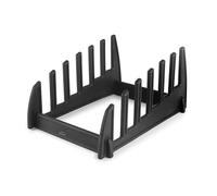 LACOR - 60565 - Supporto da tavolo, In polipropilene (PP), Per 6 taglieri, 23 x 32 x 16 cm, Multifunzionale, Nero