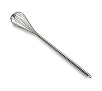 Lacor 60612 - Frusta da cucina con manico in acciaio Inox, 120 cm