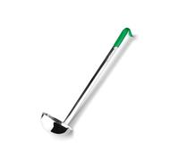 Lacor - 60657 - Select Pentola, Acciaio Inox, Manico Antiscivolo in PVC, Resistente e Durevole, Colore Giallo, Ideale per un Uso Intensivo, 89 ml, diametro 7 cm