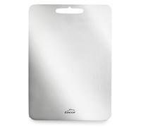 Lacor - 60773 - Tagliere in Titanio, Titanio Puro 99%, 25 x 36 cm, Reversibile, Igienico, Elevata Resistenza al Taglio e al Calore, con Foro per Appendere