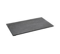 Lacor 61010- Vassoio lavagna 10x10x0.5 cm | Utensile professionale duraturo; progettato per prestazioni ottimali e una pulizia rapida in lavastoviglie