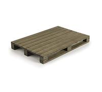 Lacor - 61058 - Presentazione alimenti mini pallet, legno di betulla al 100%, resistente e resistente, 30x20cm, ecologico.