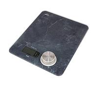 Lacor 61720 - Bilancia da Cucina Effetto Marmo Eco, Senza batterie né