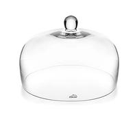 LACOR 61809 Campana Copri Piatti, Protegge, Ideale per conservare e Presentare Alimenti, Vetro borosilicato, Molto Resistente, Ø 29 cm, Altezza: 15 cm, Cristallo