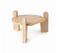 Lacor - 61956 - Supporto per brocca d'acqua, supporto per distributore di bevande, supporto per brocca ref. 61951, facile da pulire, 100% bambù, resistente e durevole, 21 x 14.5 cm