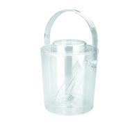 Lacor 62363- Secchio Ghiaccio Doppia Parete Acrilico 3 lt pinze + Coperchio