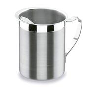 Lacor 62715- Caraffa bombata con Coperchio 1,5 lt. Inox
