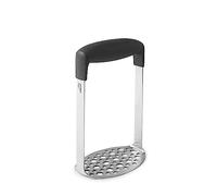 Lacor - 62897 - Frantoio per patate cotto, Pressa per patate, Utensili da cucina, Massima durata, Robusto, Manico ergonomico, Lavabile in lavastoviglie, Acciaio inossidabile 18/10, Nero