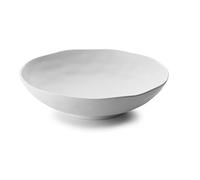 Lacor-Piatto rotondo in melamina, 8 cm, diametro 31 cm bianco