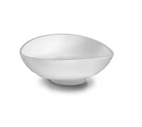 Lacor-Piatto ovale in melamina 24 x 20 x 7 cm bianco