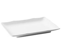 Lacor 63274 - Fontana rettangolare di melamina 25x17x3 cm - Bianca