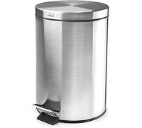Lacor 63305- Pattumiera inox con pedale e coperchio 5 litri