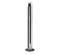 Lacor 63332 posacenere in Piedi Rotonda in Acciaio Inox 92 x 8 cm