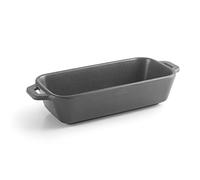 Lacor - 63399 - Casseruola Mini, rettangolare, senza coperchio, Made in Melamina, adatta per lavastoviglie, senza BPA, 18 x 8,5 cm, 480 ml, grigio