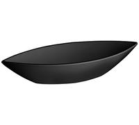 Lacor 63567 - Classica fontana ovale di melamina 32x12x6 cm - Nera