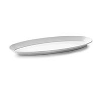 Lacor-Piatto da portata per pesce, in melamina, classica, 57 x 22 cm bianco