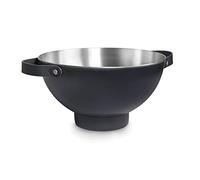 Lacor 65436 65436-Champagne Moon Black, Inox 18/10, 36 cm, Acciaio Inossidabile, Nero