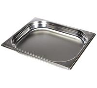 Lacor 66240Z - Vaschetta 1/2 in Acciaio Inox, 265 x 325 x 40 cm
