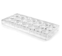 Lacor 66870 - Lacor_ Stampo Cioccolato Semi-Sfera, Bianco, 28x28x3 cm