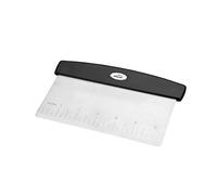 Lacor - 67029 - Scraper Cutter, Rettangolare, Acciaio inossidabile, Multipurpose, Impastare, Taglio, Misurazione e Pulizia, Ideale per pane Dough, 16.5 x 11cm, Acciaio inossidabile