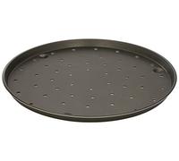 Lacor 67836 - Stampo per pizza in alluminio con fori da 36 cm - Nero