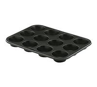 Lacor 68010 - Stampo antiaderente a 12 cavità - Nero