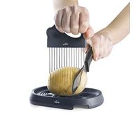 Lacor 68180 Tagliapatate Hasselback, Acciaio Inox 18/10, 18 x 10 cm, Plastica