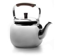 Lacor 68235- Caffettiera Pava Fondo Doppio, 2.8 litri, Inox 18/10