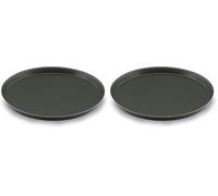 LACOR 68824- Stampo Pizza Alluminio Antiaderente 24 cm (Confezione da 2)