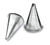 Lacor 68948- Set 6 beccucci Rosa 8 mm Inox 18/10