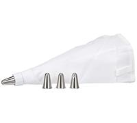 Lacor 68972- Set 4 beccucci Inox + Manico 24 cm