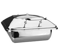 Lacor 69095 - Corpo per Scaldavivande Luxe GN 2/3, acciaio inossidabile, 5'5 L