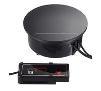 Lacor 69139 - Piastra a Induzione per Chafing Dish (700W, Ø18 cm) con Regolatore di Temperatura, Ideale per Buffet, Colore Nero.
