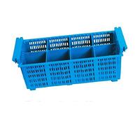 Lacor 69208 - Cestello 8 scomparti coperti - blu