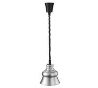 Lacor - 69266 - Lampada riscaldante a infrarossi, Mantiene i piatti caldi, secchi, Con cavo a sputo flessibile da 30 a 110 cm, Include lampadina, cucina professionale, 275W, Alluminio
