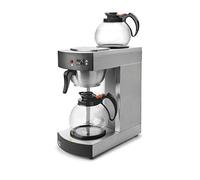 Lacor 69272 - Caffettiera elec. con 2 caraffe vetro 2.1 kw