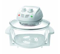 Lacor 69312 Convent.Forno Vetro Alogeno 12 Lt 1400W, 1400 W, Bianco