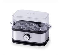 Lacor - 69344 - Cuociuova SIX OVUM, Acciaio Inox 18/10, 100% BPA free, 3 Livelli