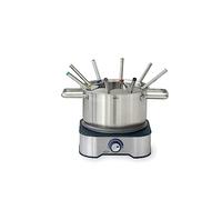 Lacor 69399 - Fondue elettrica, formaggio fondente e cioccolato, con 8