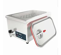 Lacor - 69492 - Sous Vide Cuocitrice Professionale a Bassa Temperatura che permette di cuocere alimenti sottovuoto in Acciaio Inox, Chiusura Ermetica, Misure 62,5x36x30 cm, Grigio