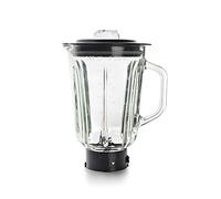 Lacor 69584 Caraffa per frullatore delicy, Contenitore in Vetro, Ideale per succhi di Frutta, frullati e Creme, 4 Lame, Coperchio a Chiusura ermetica, 1,5 l, 1.5 Litri