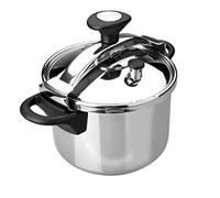 Lacor 71871- Pentola a pressione a ponte classic 10 lt, acciaio inossidabile - N