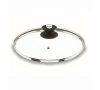 Lacor 71926 - Coperchio in vetro con devaporatore da 26 cm | Utensile professionale duraturo; progettato per prestazioni ottimali e una pulizia rapida in lavastoviglie