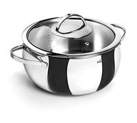 Lacor 79024 - Casseruola a ventre con coperchio [Nuovo design], Acciaio
